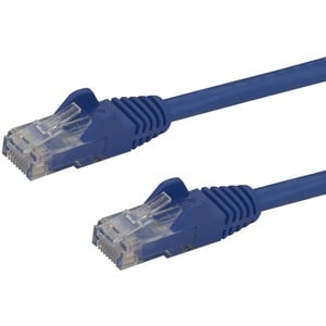 Startech 1.5M Cat6 Ethernet Cable Blue Snagless Gigabit 100W Poe Utp 650Mhz Cate