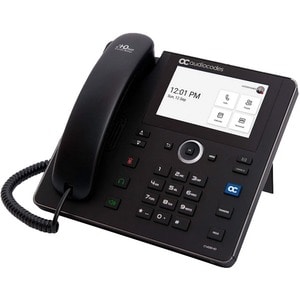Audiocodes C455Hd Ip Phone Corded Corded Wall Mountable Black Voip 2 X Network R