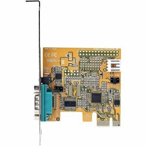 Startech 1-Port Pci Express Serial Card Pcie To Rs232 Db9 Serial Interface Card