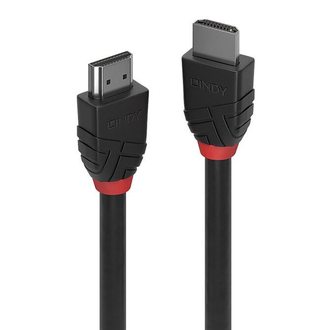 Lindy 0.5M 8K60Hz Hdmi Cable Black Line. Cable Length: 0.5 M Connector 1: Hdmi T