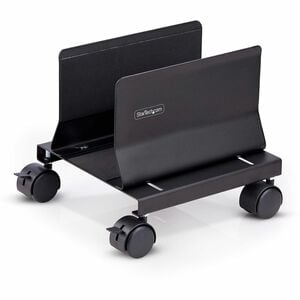 Startech Computer Tower Cart Rolling Cpu Caddy On Wheels Max 46.3Lb/21Kg Adjusta