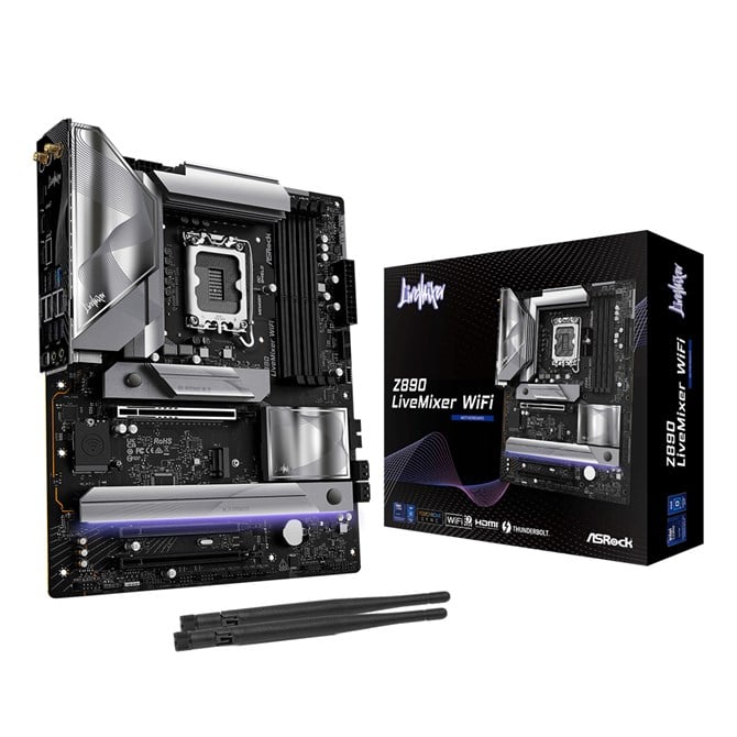 Asrock Z890 LIVEMIXER WIFI Intel Z890 LGA 1851 Socket V1 ATX