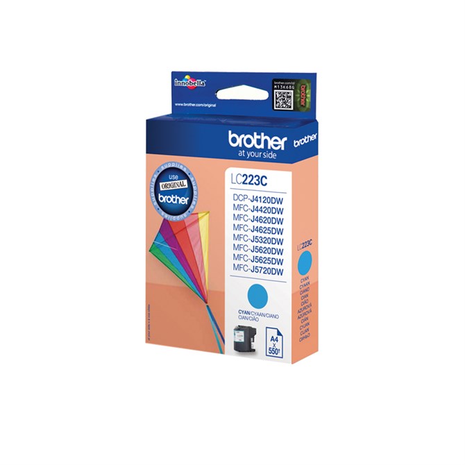 Brother LC-223C ink cartridge Original Cyan 1 pcs