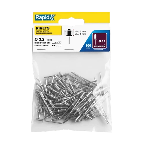 Rapid Standard rivet 3.2 x 8 mm 5000377