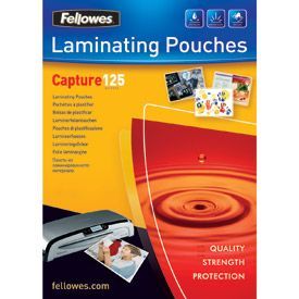 Fellowes 5309302 A2 125 Mic Laminating Pouch 50