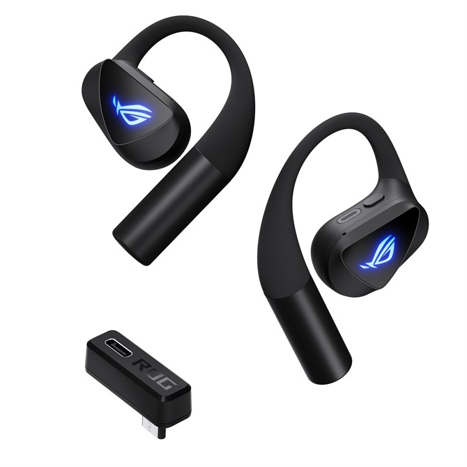 ASUS ROG Cetra Open Wireless Headset True Wireless Stereo TWS Ear-Hook Gaming Bl