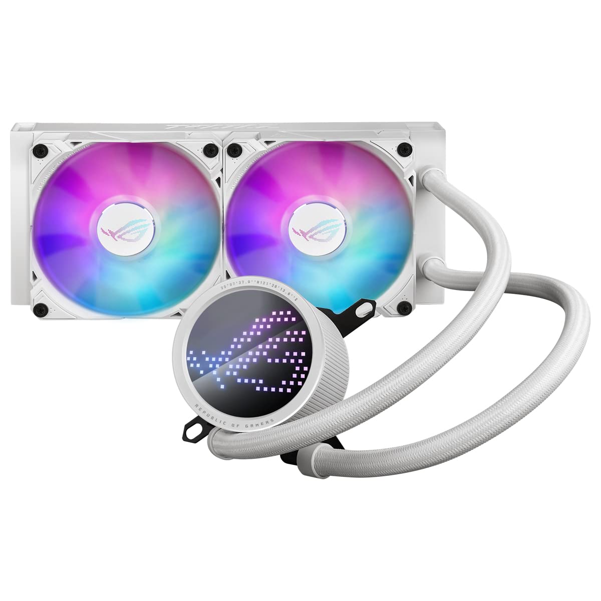 ASUS ROG Ryuo IV SLC 360 ARGB White Edition Processor All-in-One Liquid Cooler 1