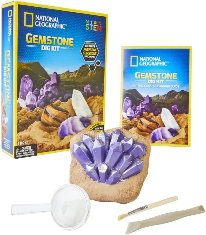 National Geographic Gemstone Dig Kit