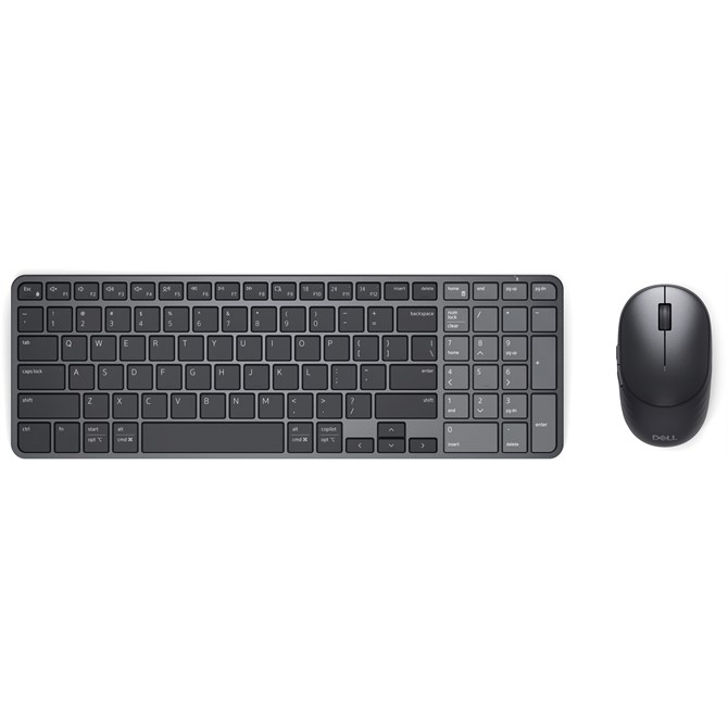 DELL Pro 7 KM746 keyboard Mouse included Universal RF Wireless + Bluetooth QWERT