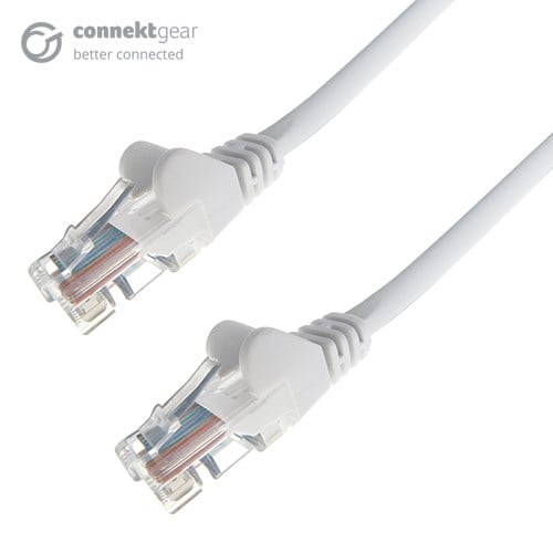 connektgear 3m RJ45 CAT6 UTP Stranded Flush Moulded LS0H Network Cable - 24AWG -