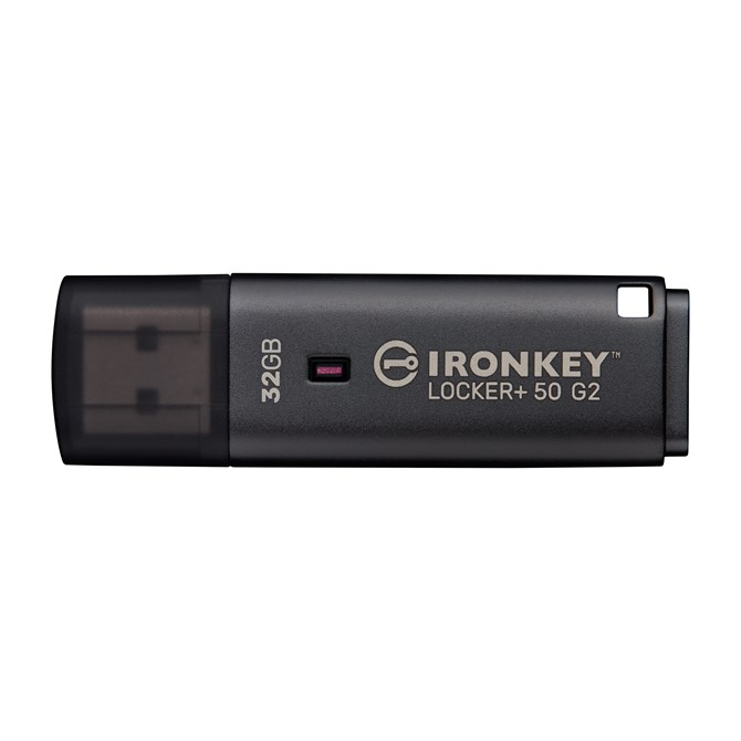 Kingston Technology IronKey 32GB Locker Plus 50 G2 FIPS 197 AES-256