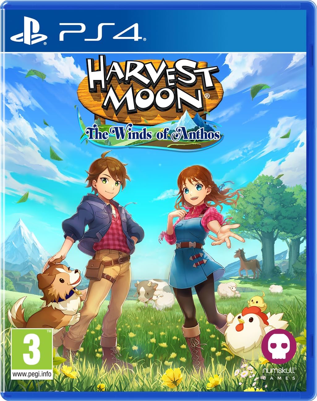 Harvest Moon the Winds of Anthos Sony Playstation 4 PS4 Game