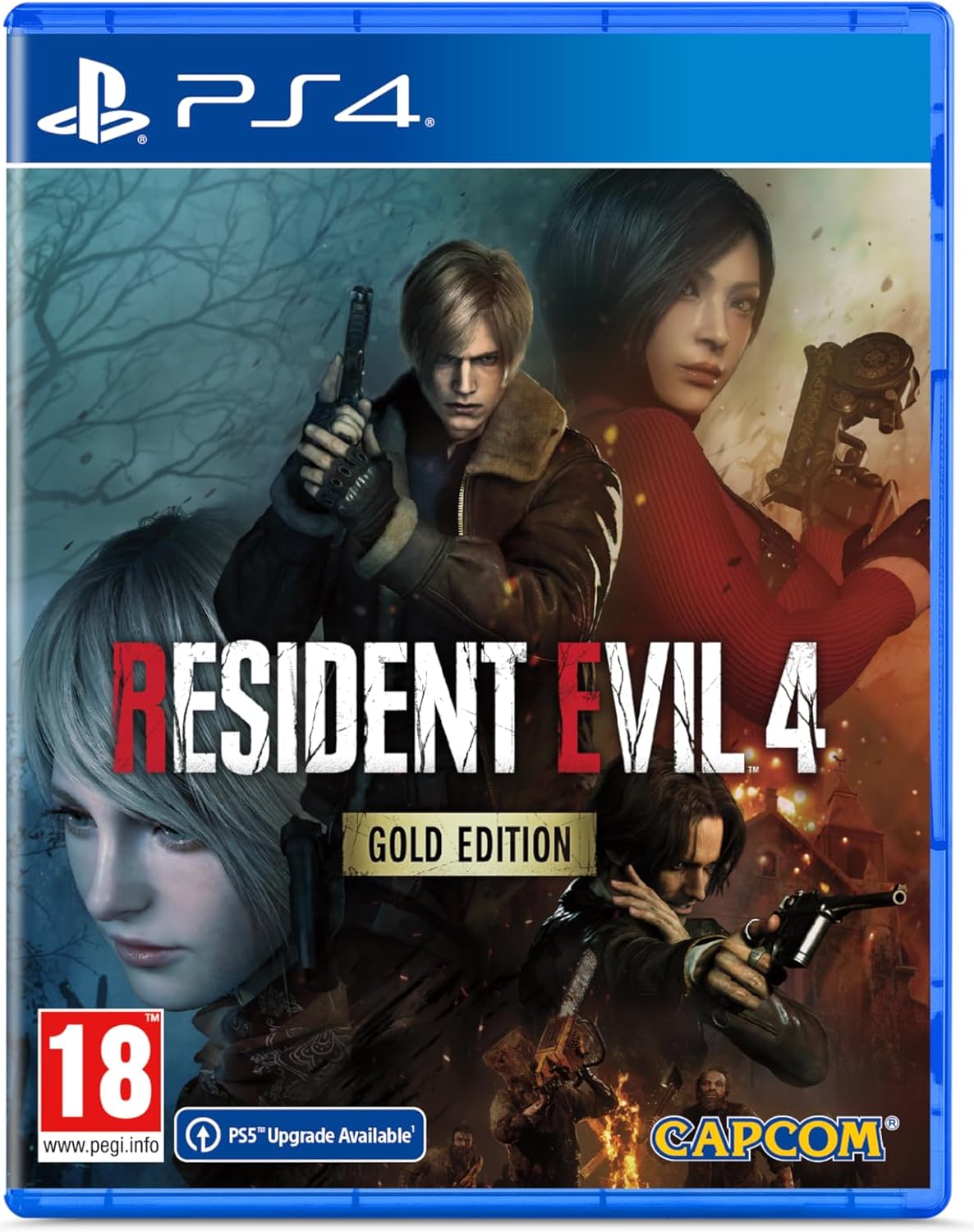 Resident Evil 4 Remake Gold Edition Sony Playstation 4 PS4 Game