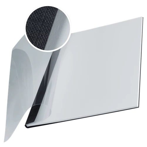 Leitz impressBIND Soft Covers 3.5 mm Spine Black 73980095