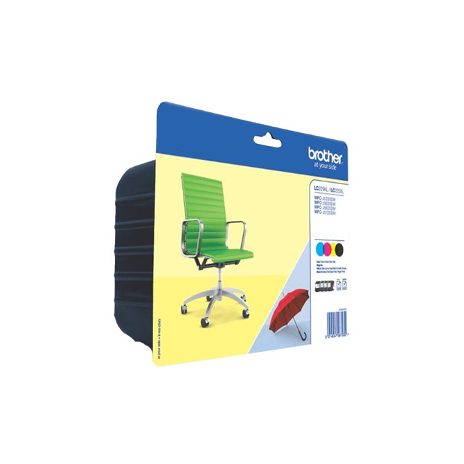 Brother LC-229XLVALBP ink cartridge Original BlackCyanMagentaYellow Multipack 1