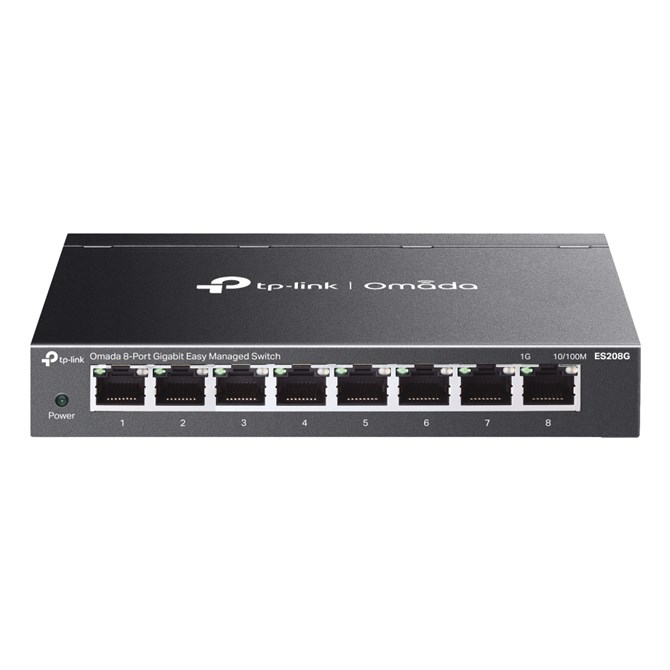 Tp-Link ES208G Omada 8-Port Gigabit Easy Managed Switch 8X Gb Ports Metal Casing