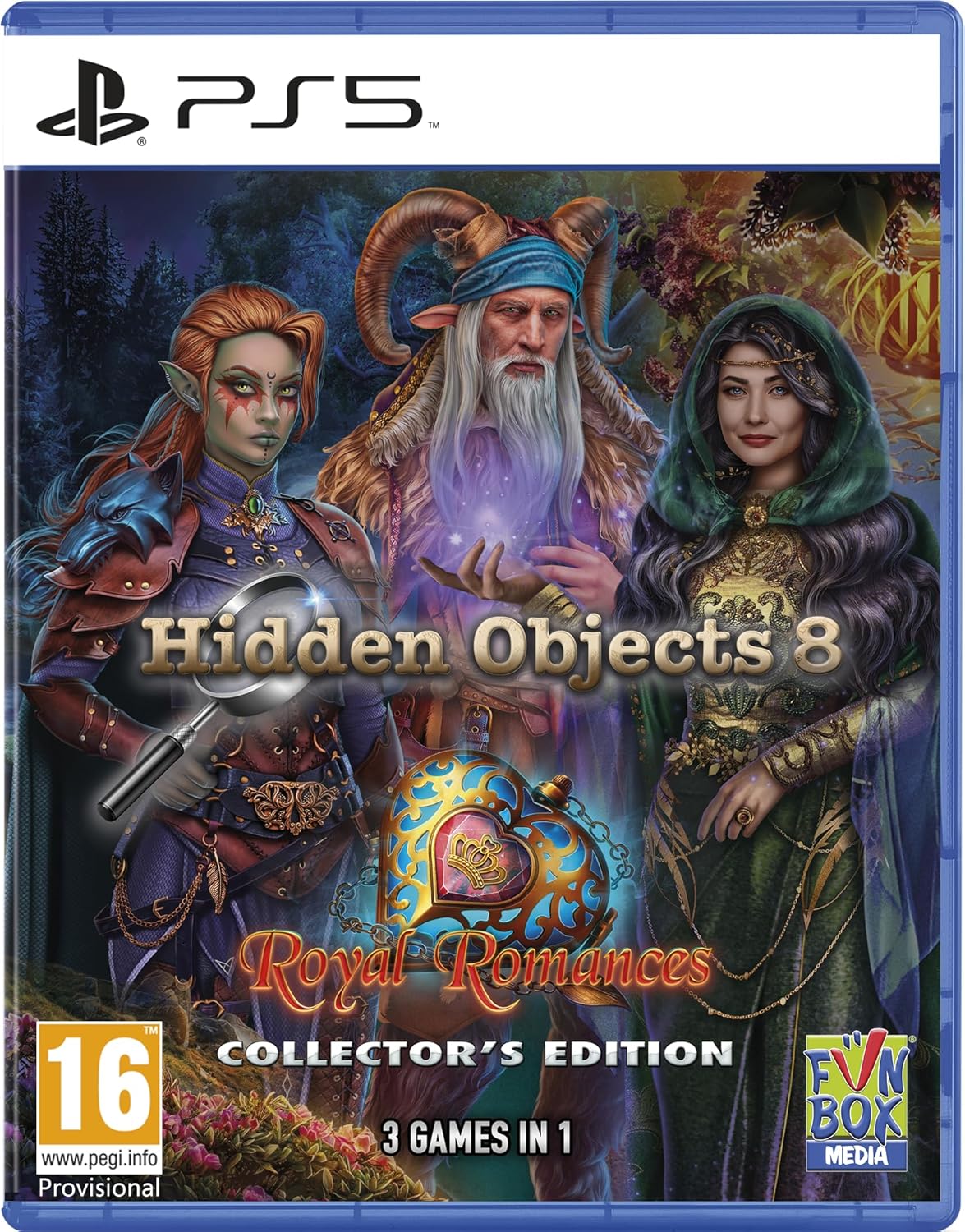 Hidden Objects 8 Royal Romances Collectors Edition Sony Playstation 5 PS5 Game