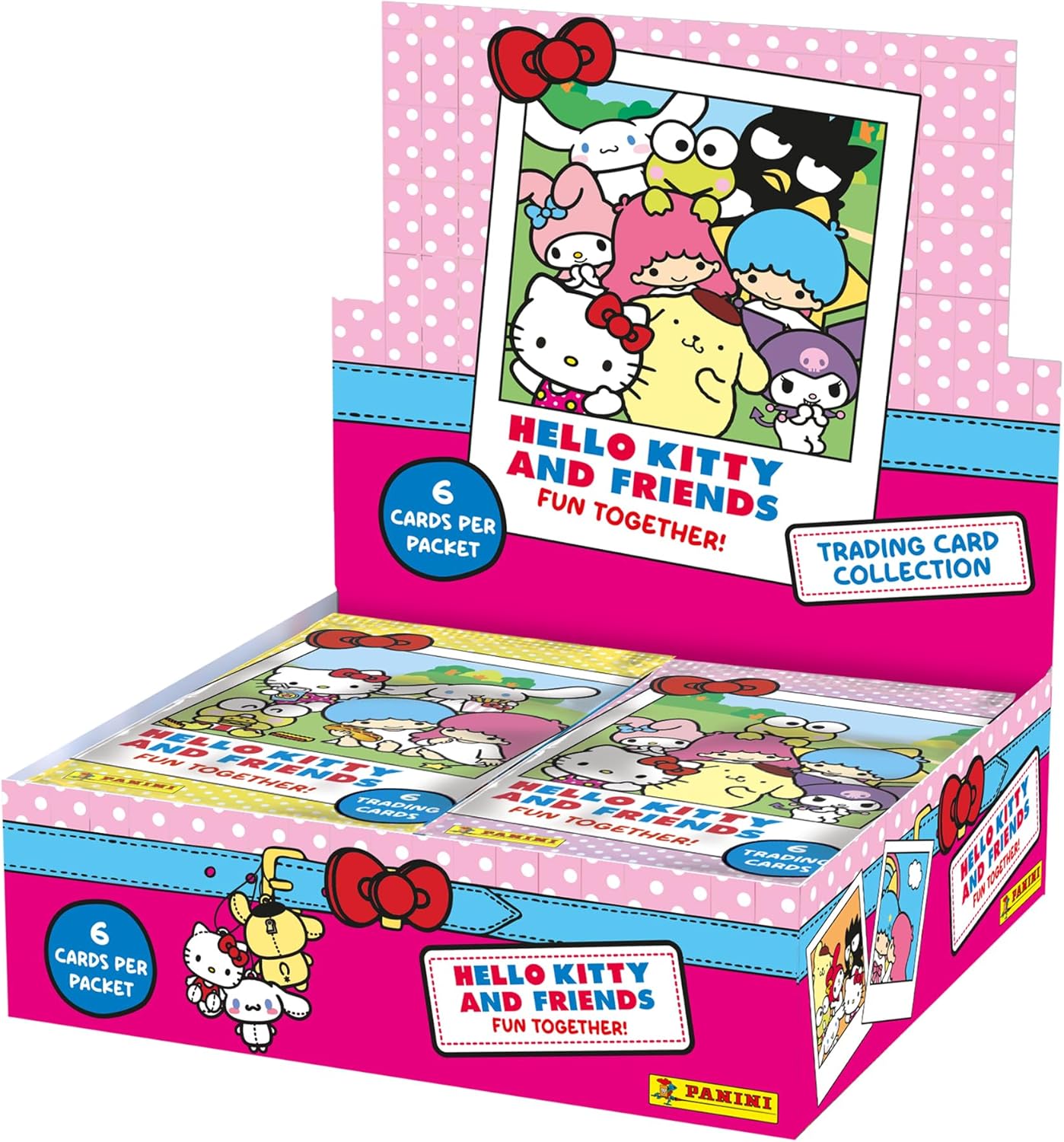 hello kitty trading card sleeves Official Sanrio Cute CCG 36 Pack Box Sealed KB 2026 Visit YOYO Panini Hello Kitty & Friends