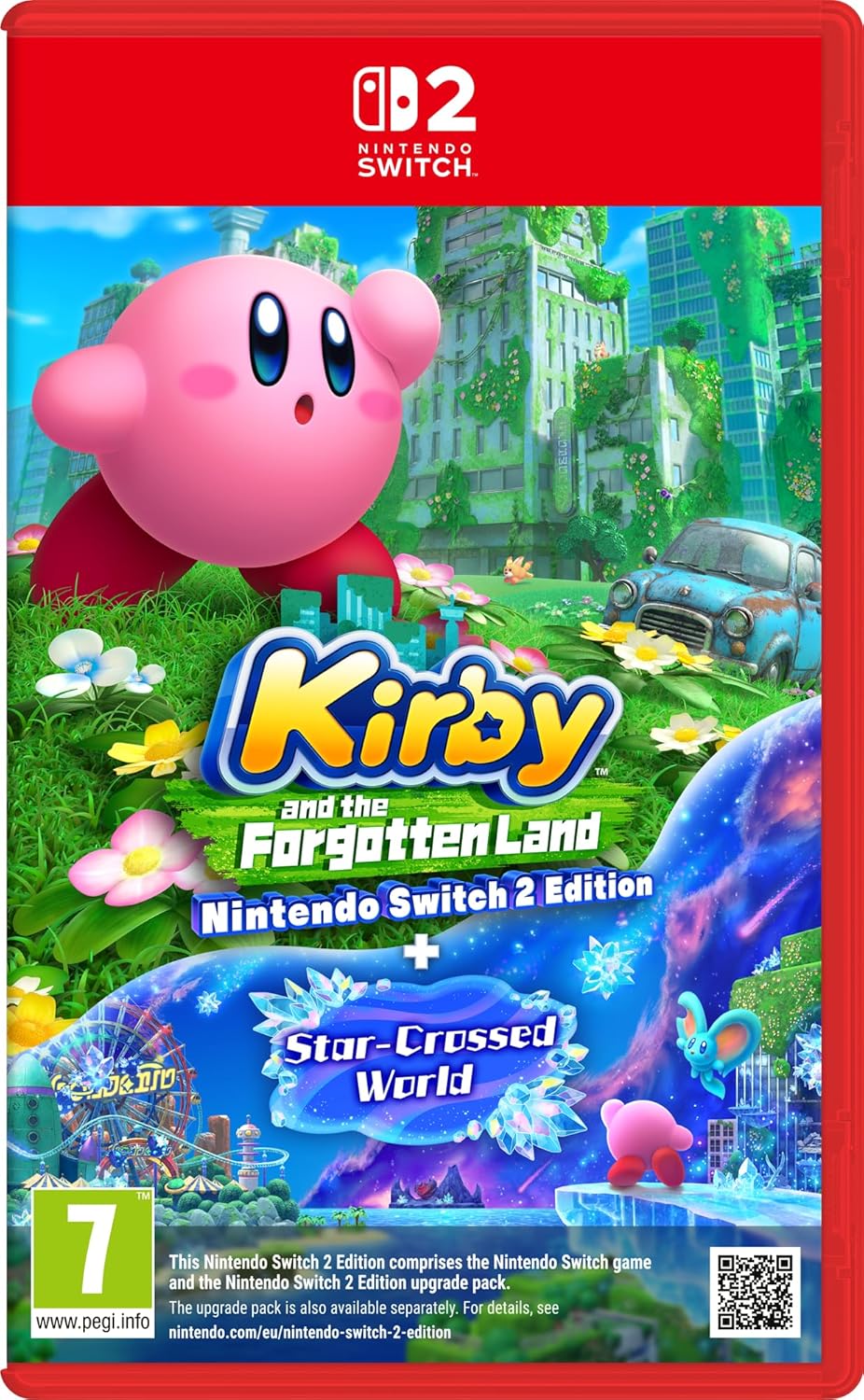 Kirby and the Forgotten Land Star-Crossed World Nintendo Switch 2 Game