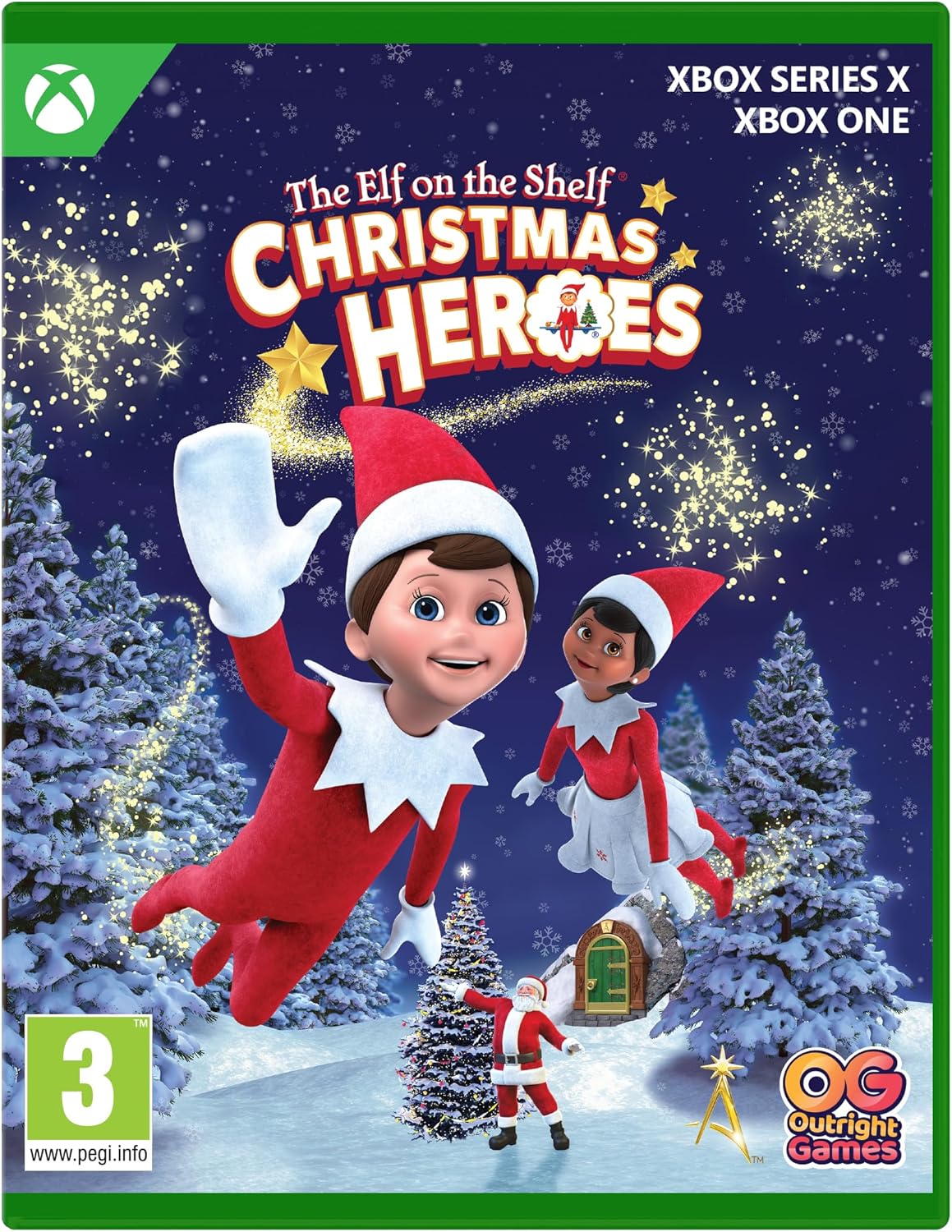 The Elf on the Shelf Christmas Heroes Microsoft XBox One Series X Game