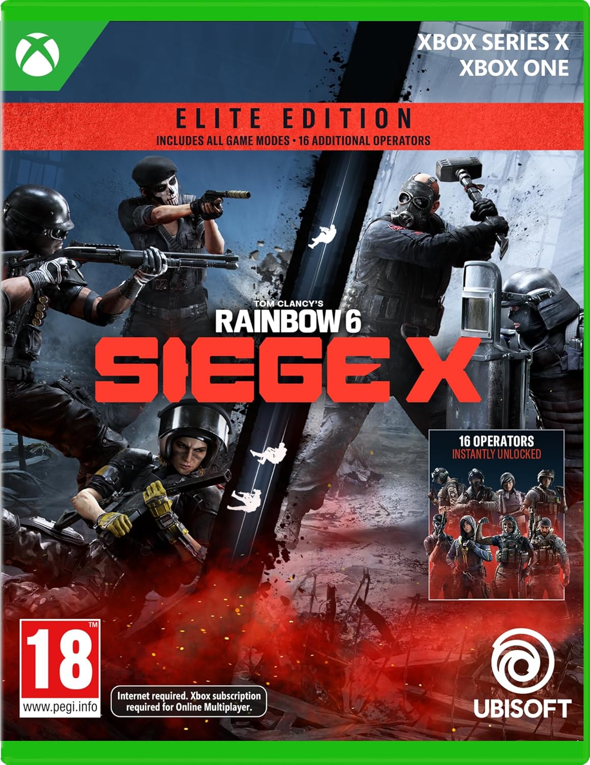 Tom Clancy's Rainbow Six Siege X Elite Edition Microsoft XBox One Series X Game