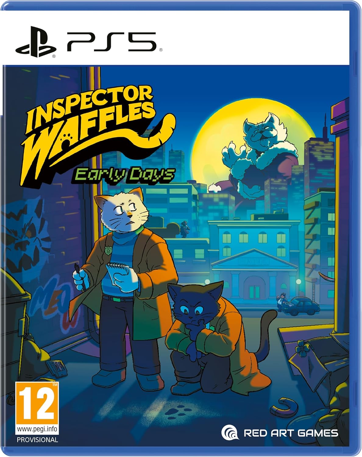 Inspector Waffles Early Days Sony Playstation 5 PS5 Game