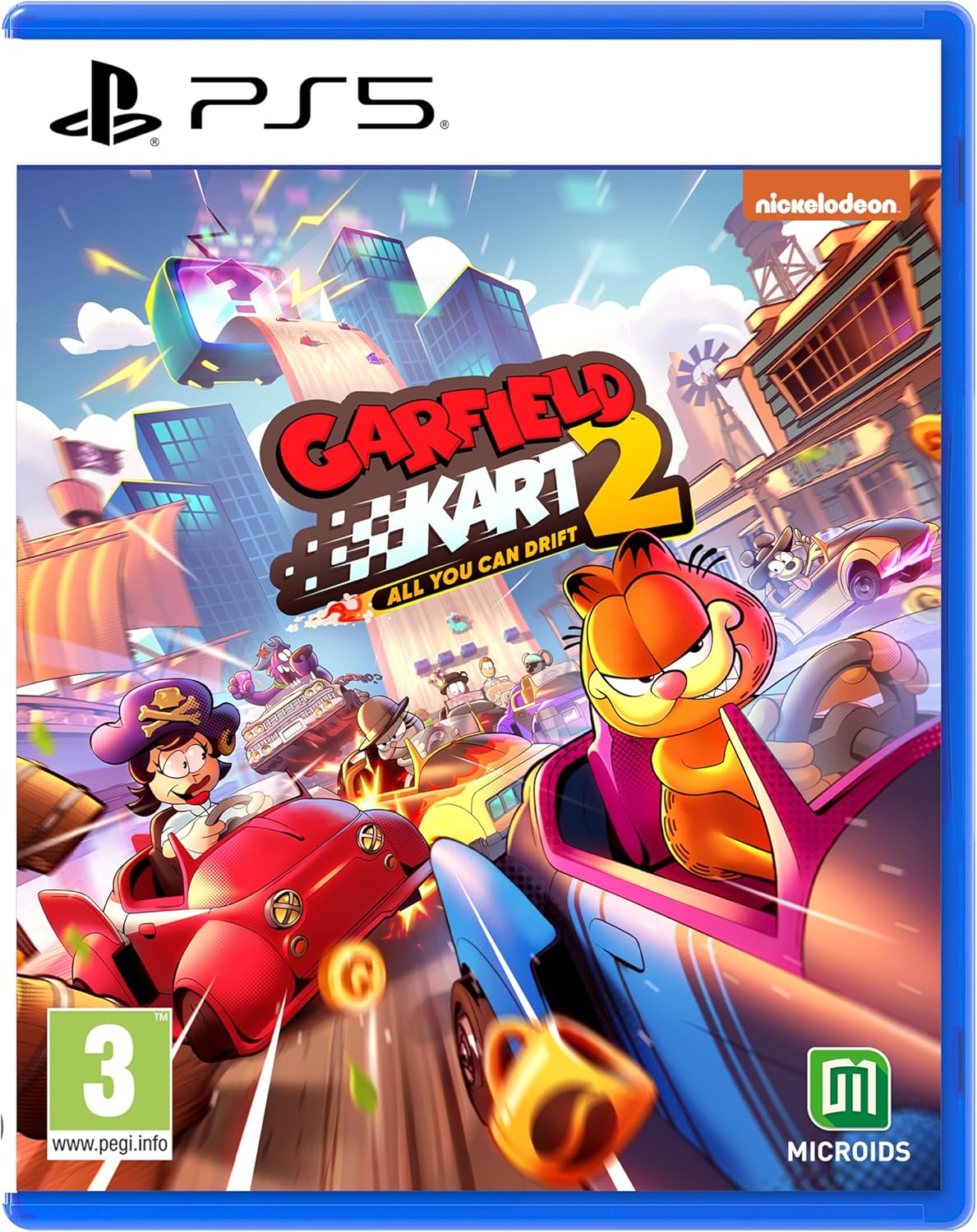 Garfield Kart 2 All You Can Drift Sony Playstation 5 PS5 Game