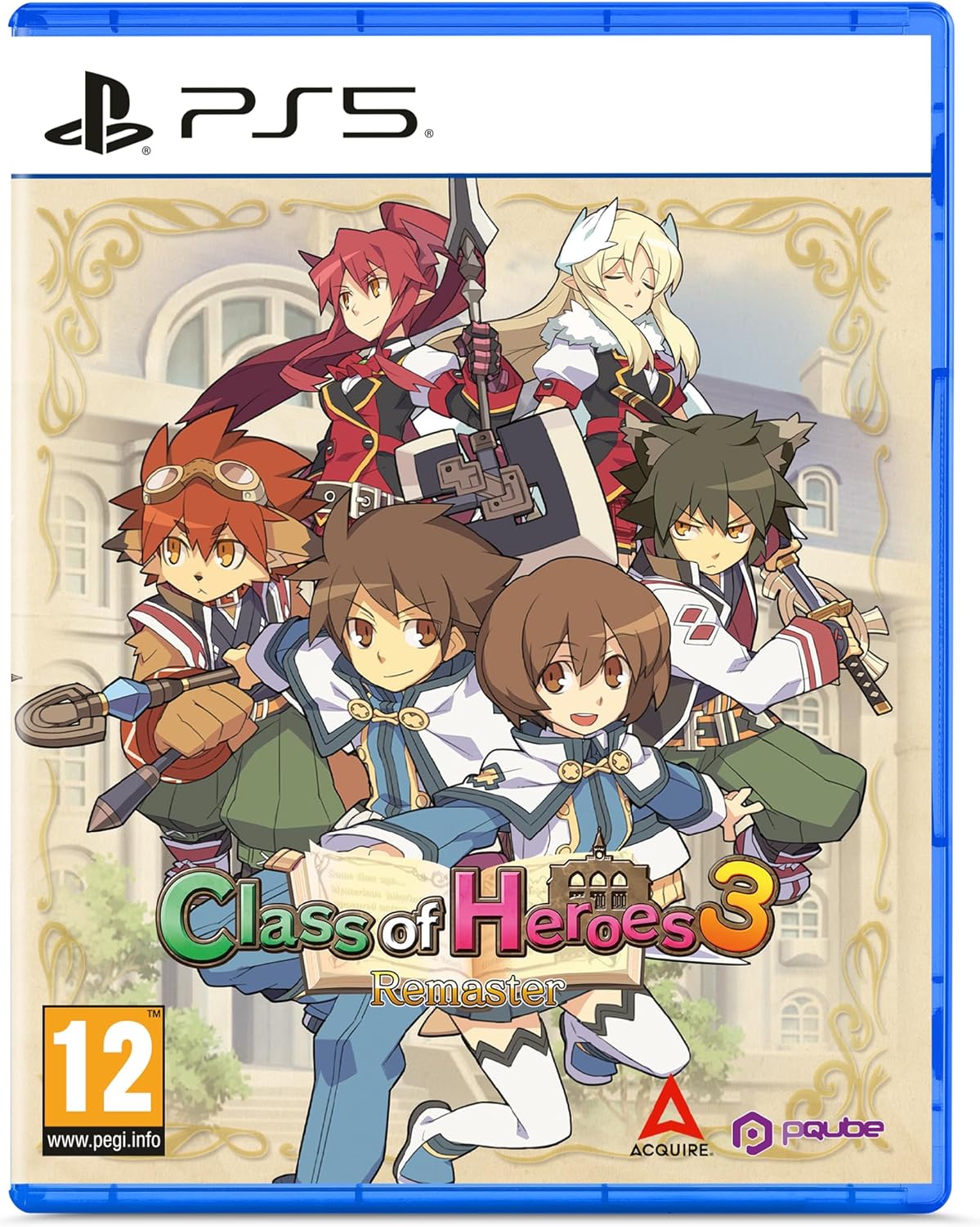 Class of Heroes 3 Remaster Sony Playstation 5 PS5 Game