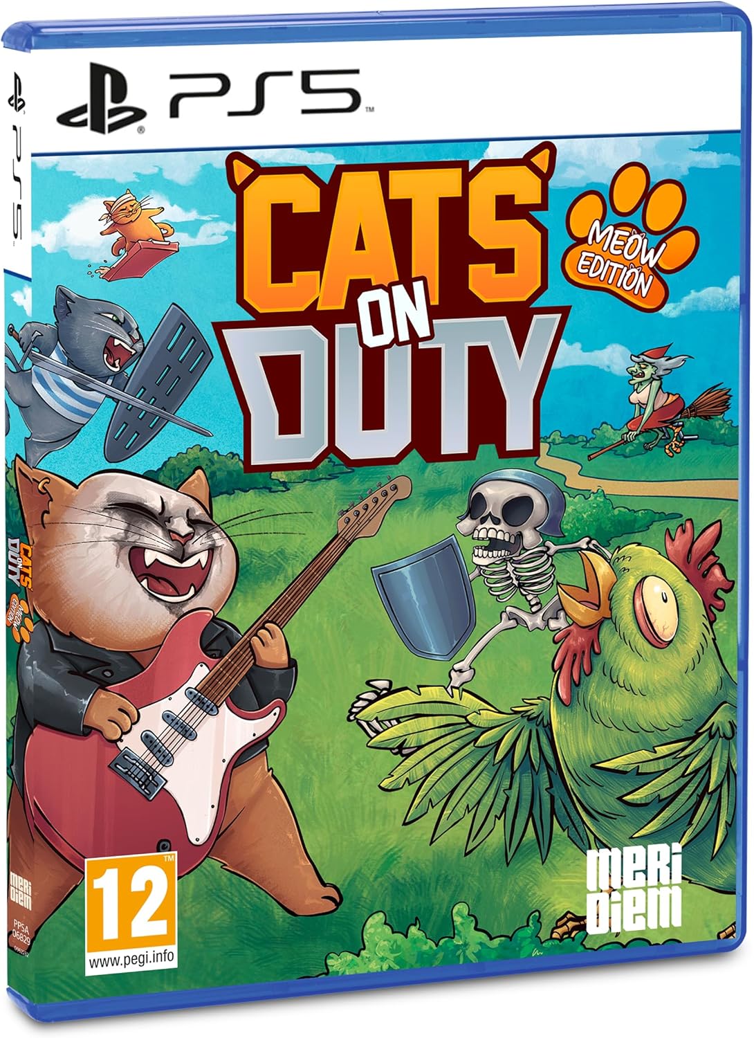 Cats On Duty Meow Edition Sony Playstation 5 PS5 Game