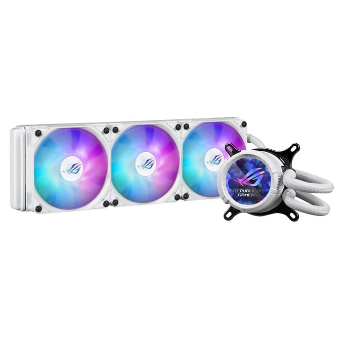 ASUS ROG Strix LC III 360 ARGB White Edition Processor All-in-One Liquid Cooler