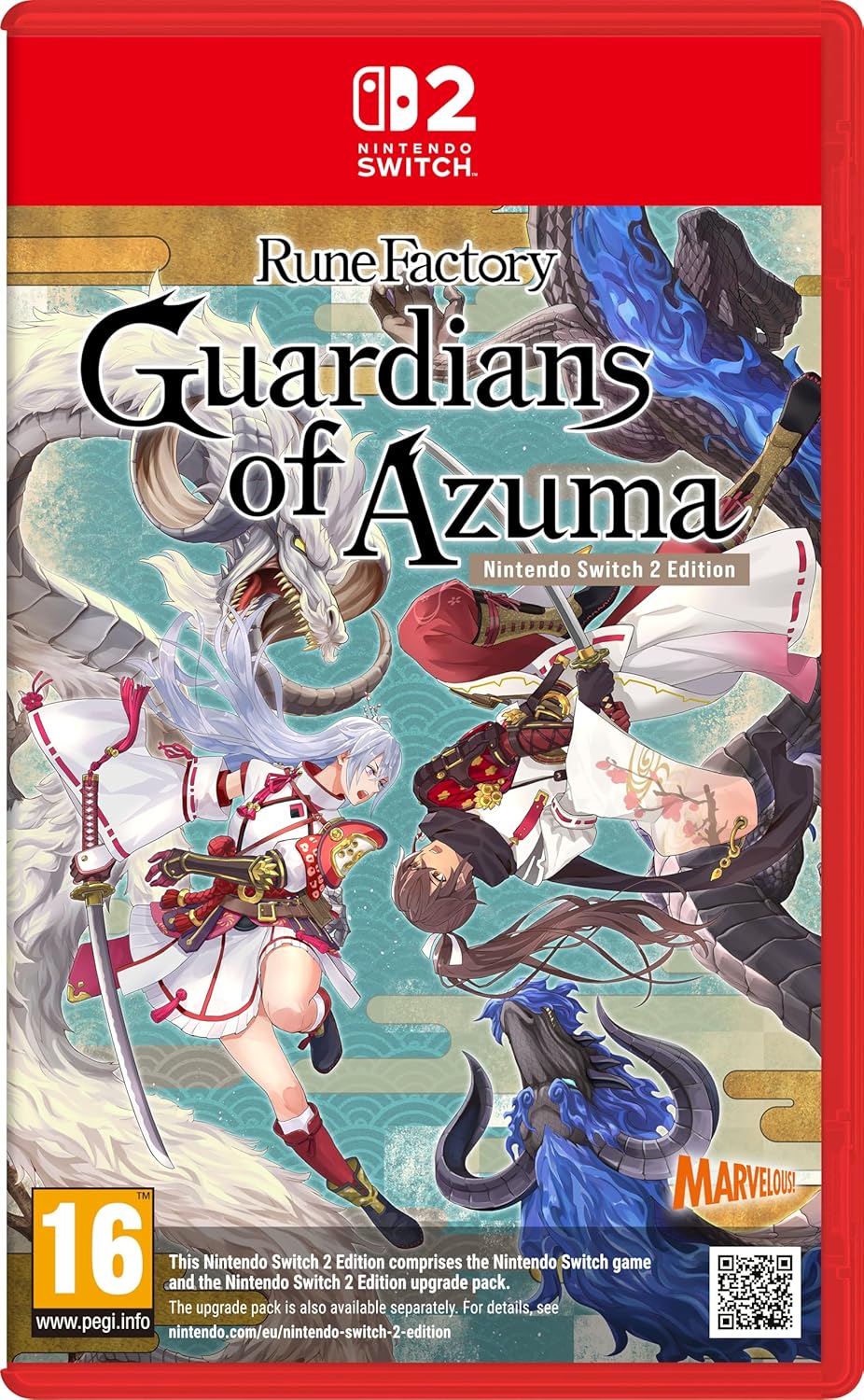 Rune Factory Guardians Azuma Nintendo Switch 2 Game