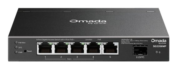 TP-Link SG2206MP Network Switch L2 Gigabit Ethernet 10/100/1000 Power over Ether
