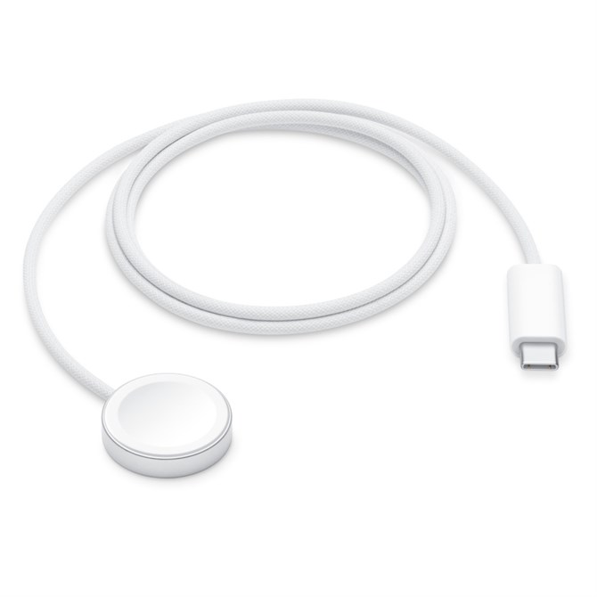 Apple MT0H3ZM/A mobile device charger Smartwatch White USB Wireless charging Fas