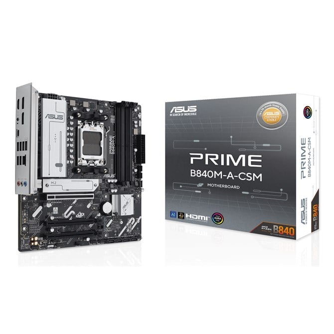 ASUS PRIME B840M-A-CSM AMD B840 Socket AM5 Micro ATX