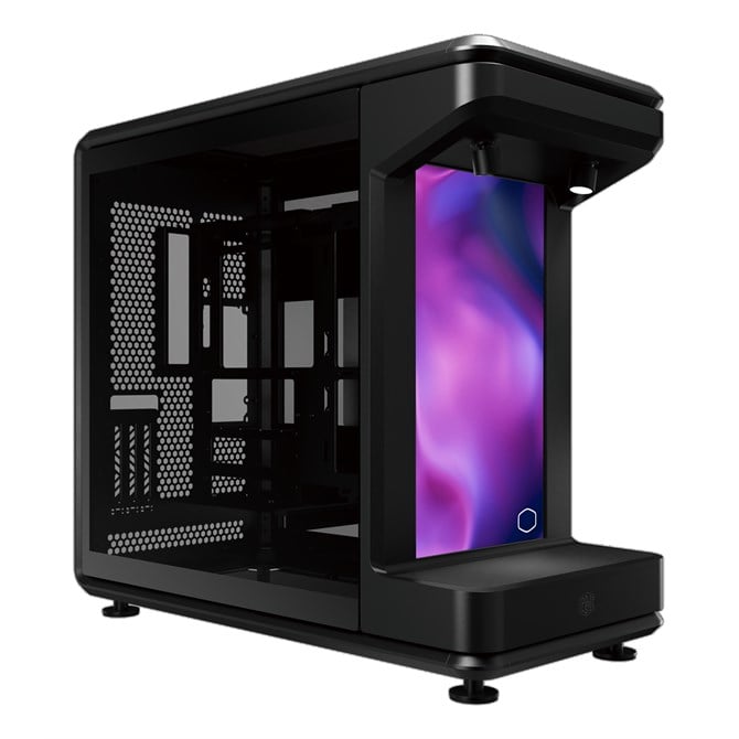 Cooler Master MasterFrame 360 STAGE LCD Full Tower Black Transparent