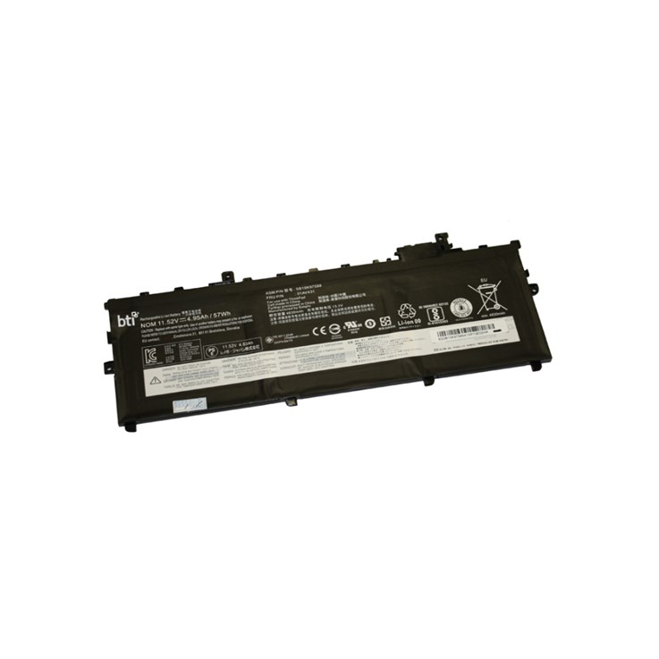 BTI SB10K97588 compatible 57Wh 3-cell battery for LENOVO Thinkpad X1 Carbon G5