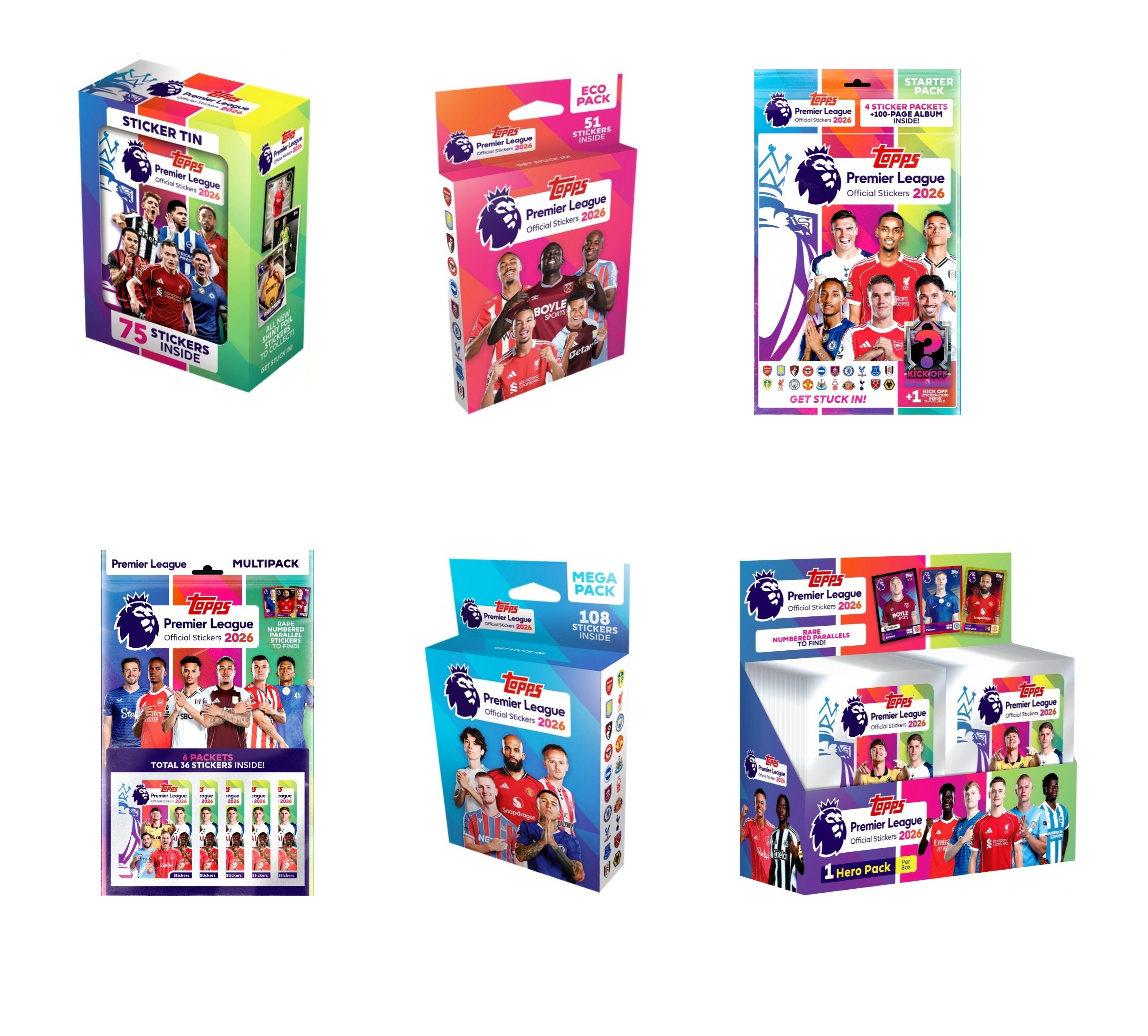 Topps Premier League 2026 Sticker Collection