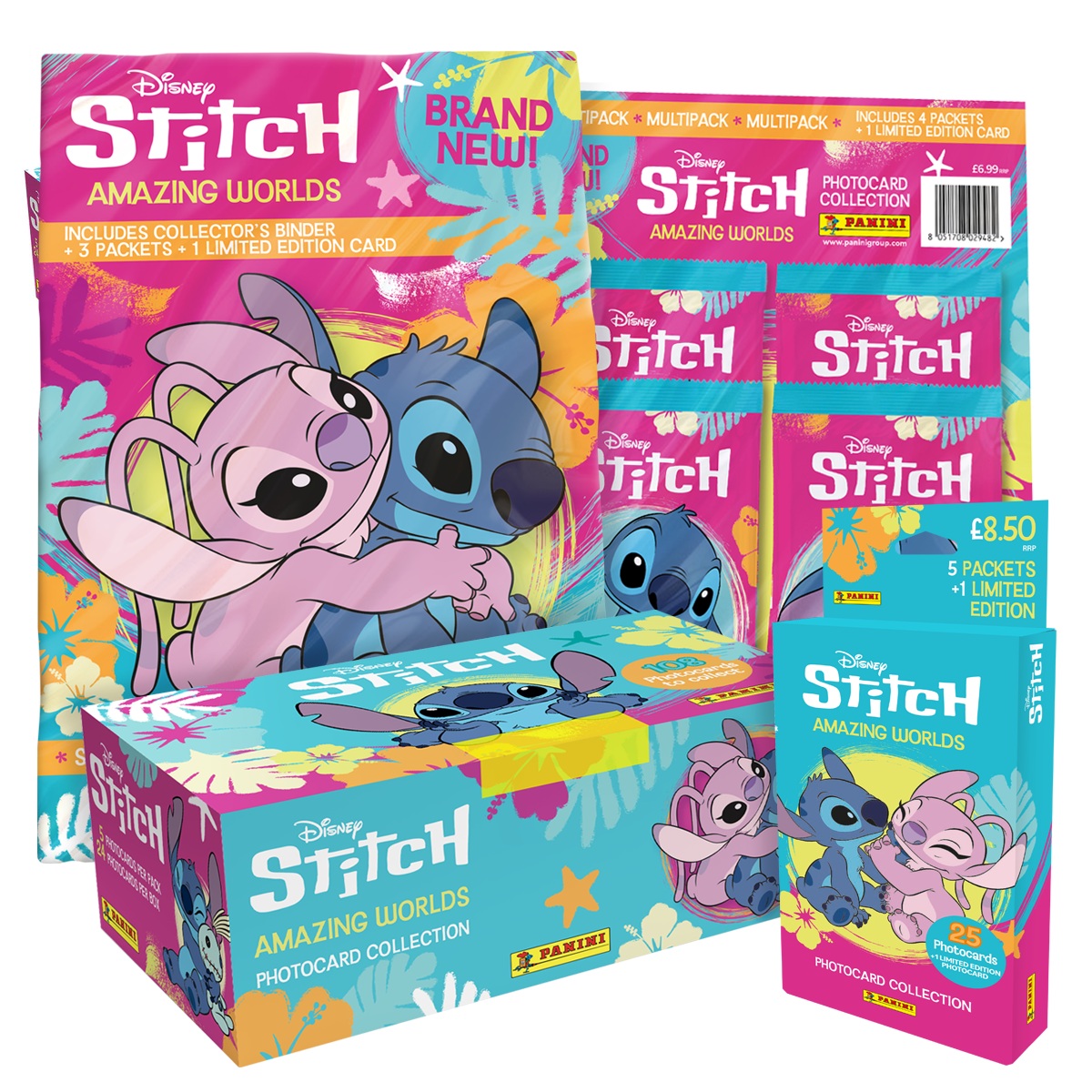 Panini Stitch Amazing Worlds Photocard Collection