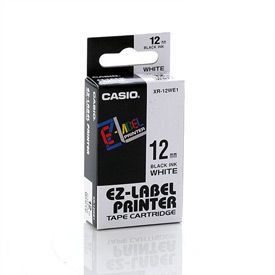 Casio XR-12WE Black on White