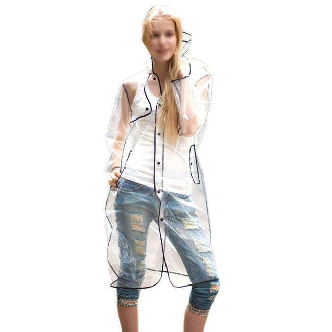 clear rain jacket womens