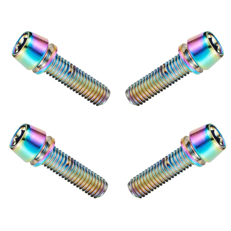 6 lot MTB Road Bike Hex Socket Screws Carbon Steel Bolts for Handlebar Stem