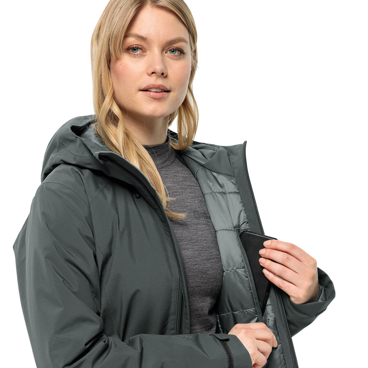 Jack Wolfskin Womens 2024 Heidelstein Insulated Waterproof Windproof Jacket - Picture 13 of 13
