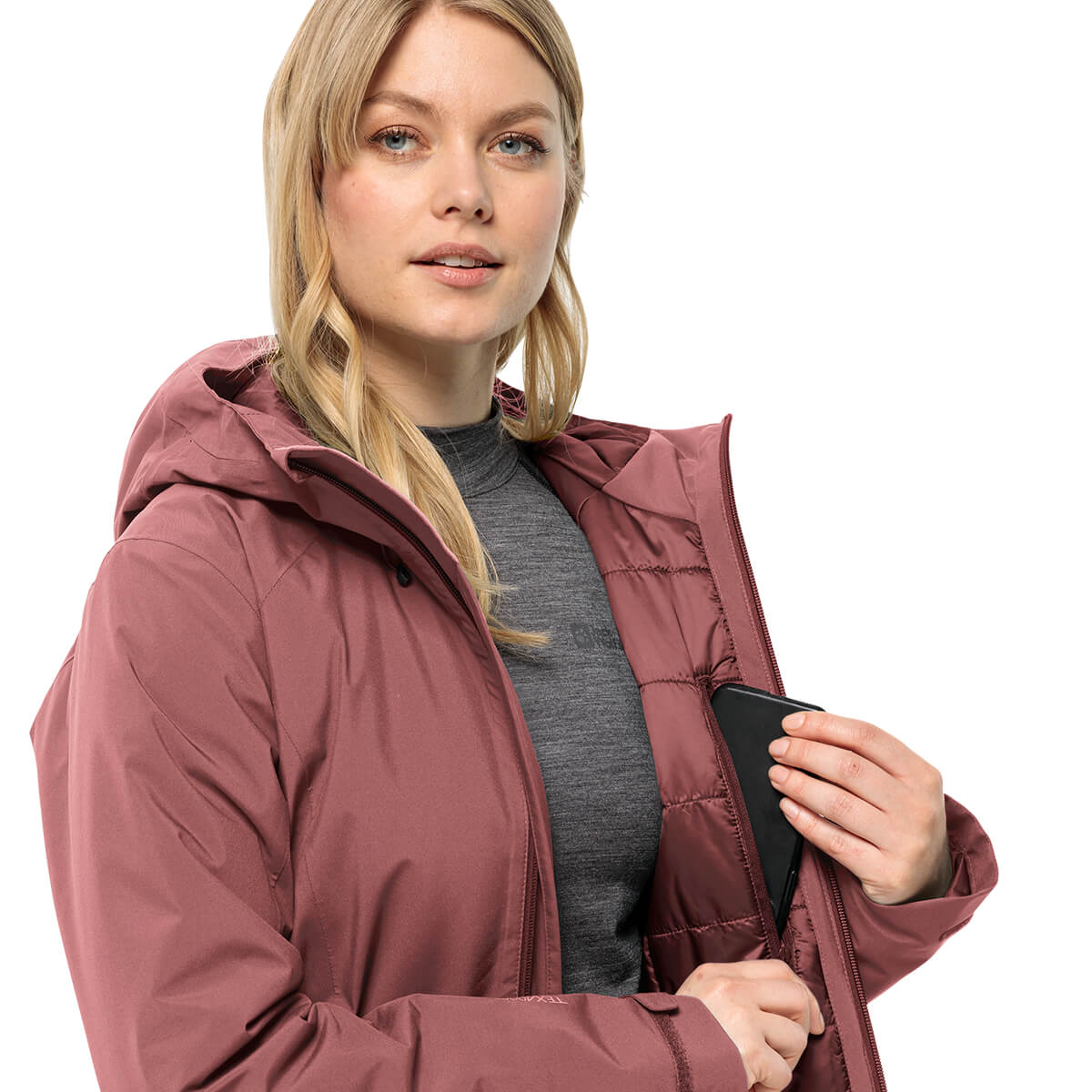 Jack Wolfskin Womens 2024 Heidelstein Insulated Waterproof Windproof Jacket - Picture 9 of 13