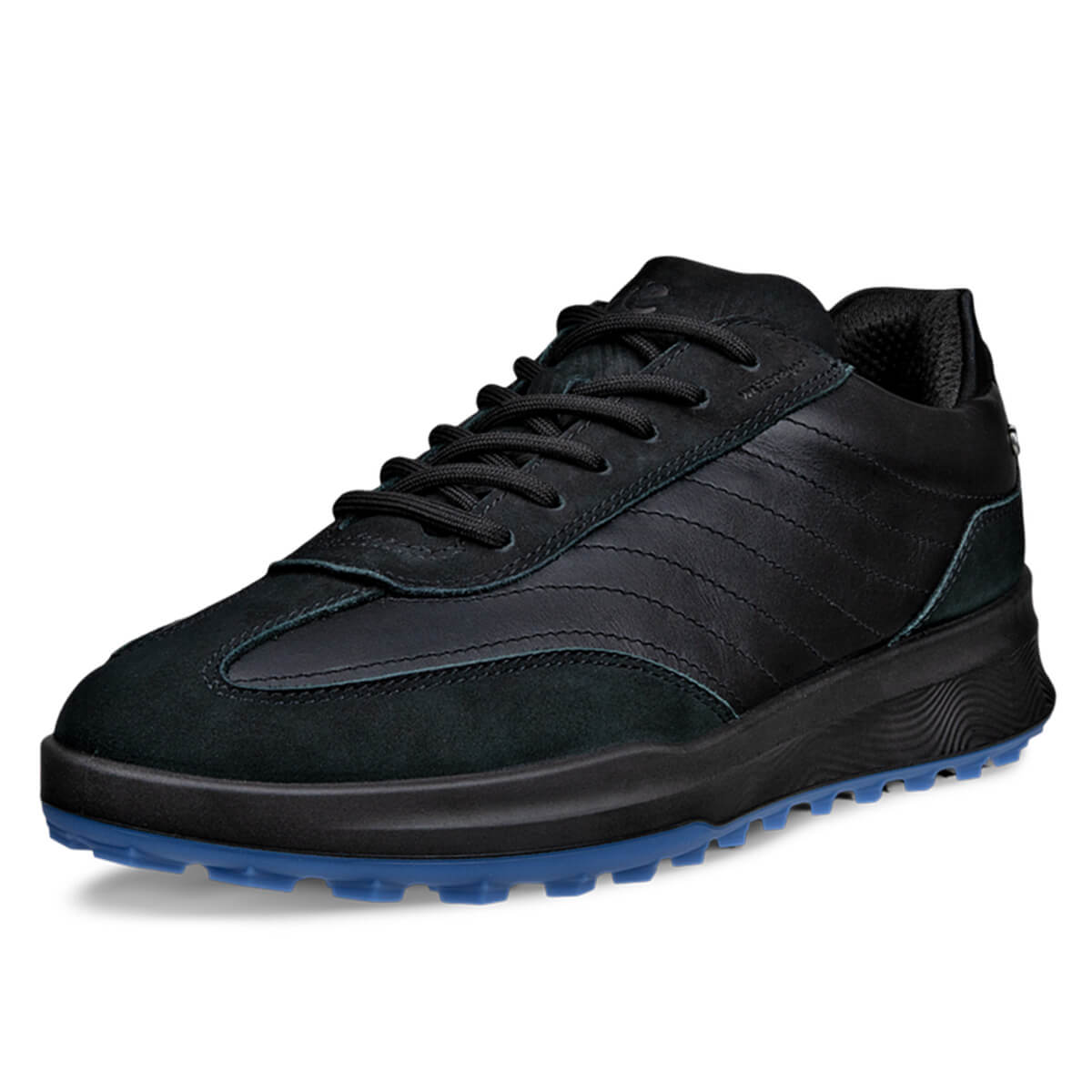 Ecco Womens 2026 Street Vibe Lace Waterproof Spikeless Leather Golf Shoes