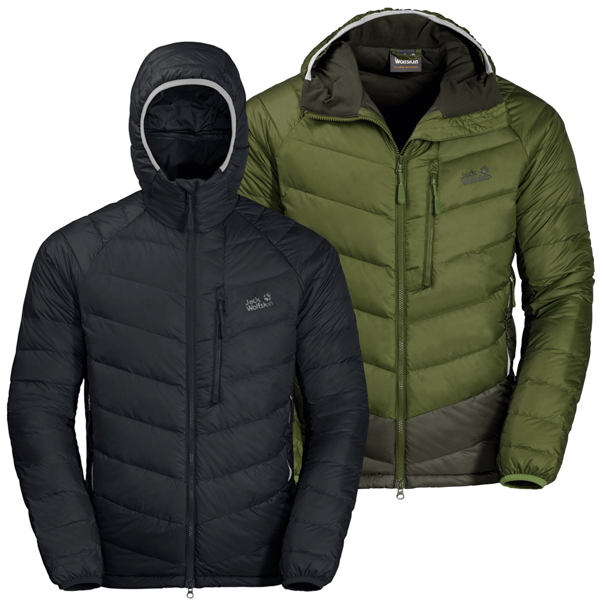 jack wolfskin neon jacket