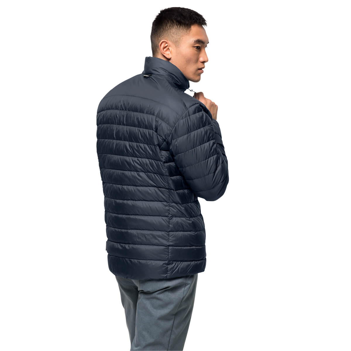 Jack Wolfskin Mens JWP Down Jacket Night Blue S