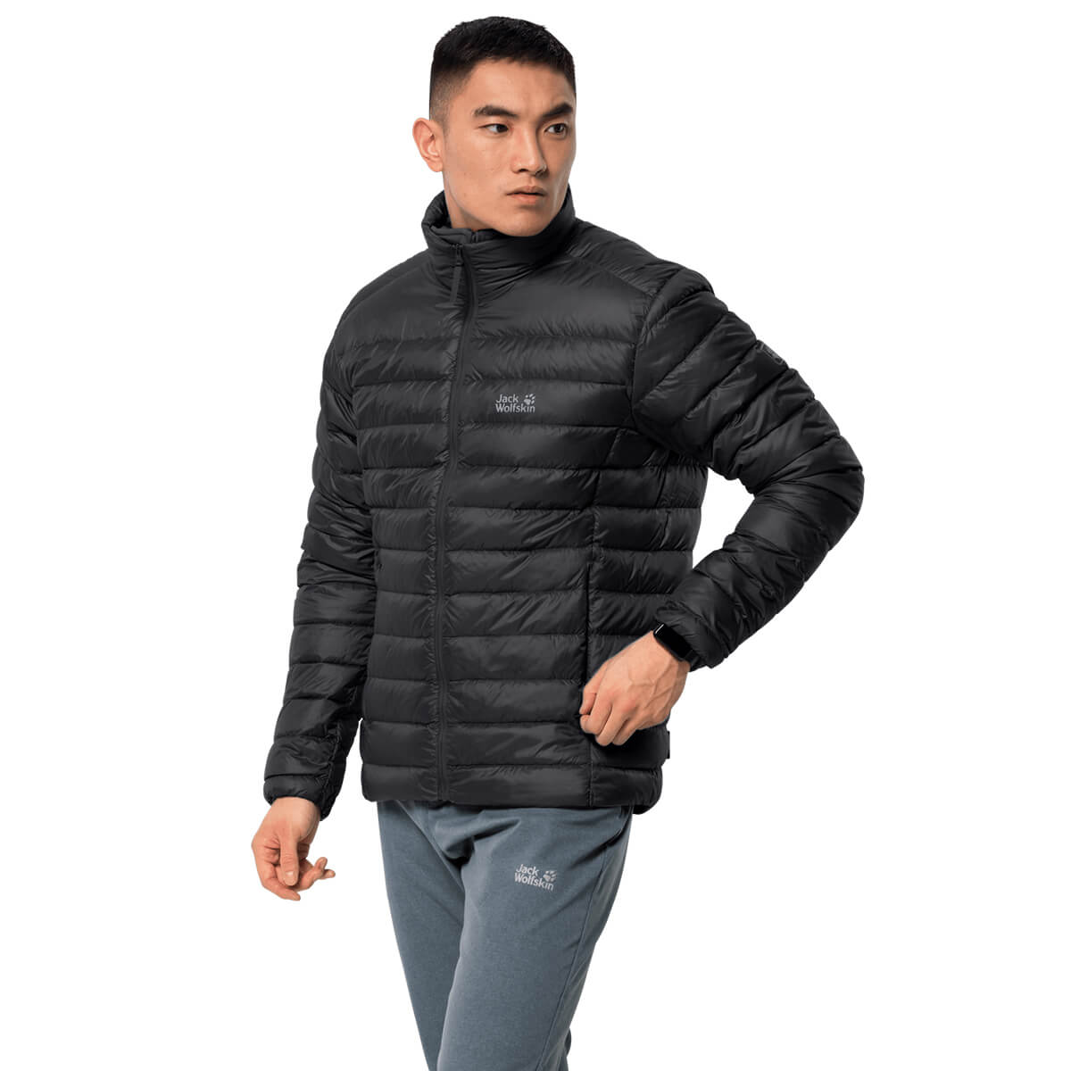 Jack Wolfskin Mens JWP Down Jacket Night Blue S
