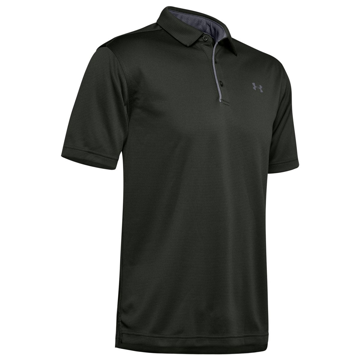 Under Armour Mens Golf Tech Wicking Textured Soft Light Polo Shirt - Picture 13 of 116