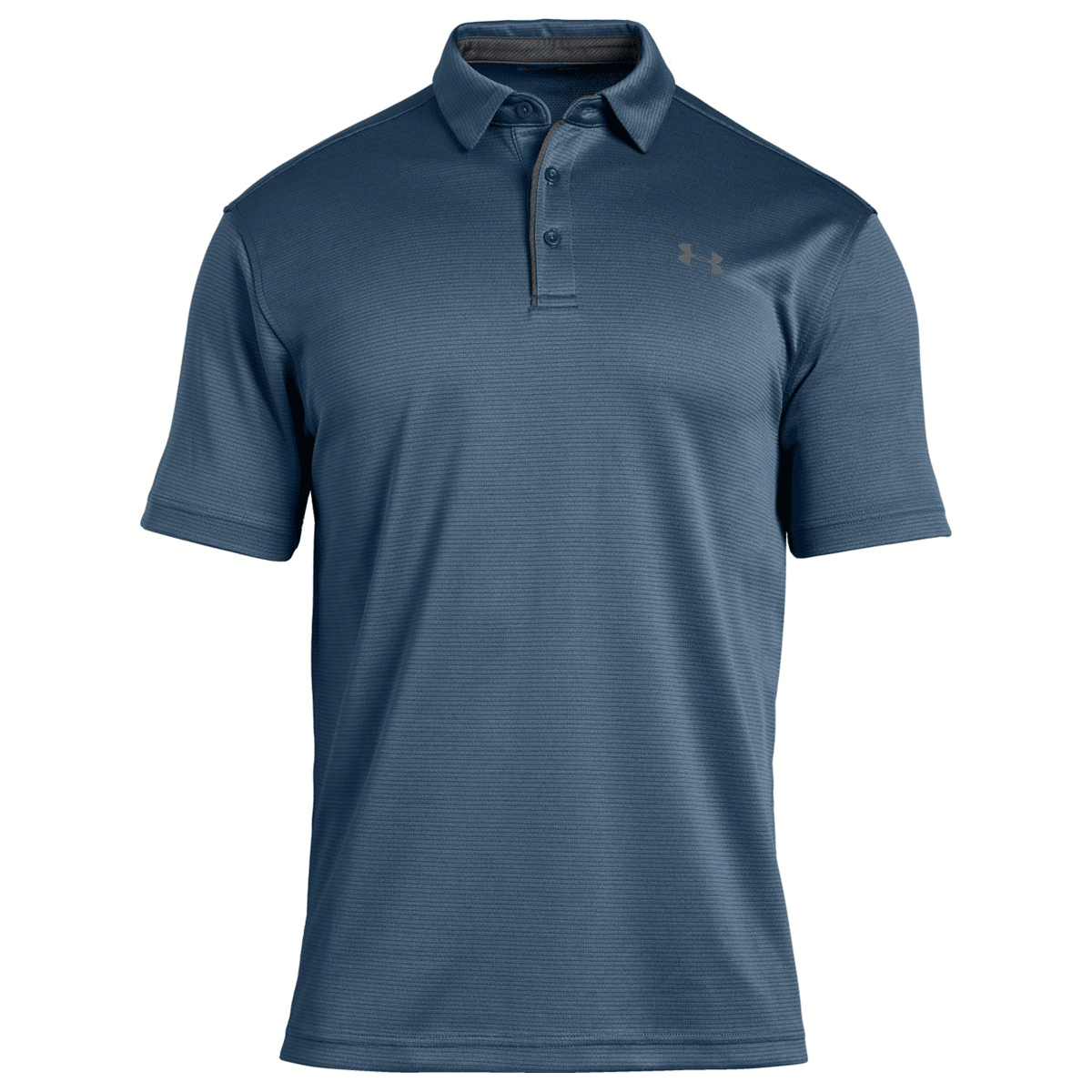 Under Armour Mens Golf Tech Wicking Textured Soft Light Polo Shirt - Picture 79 of 116