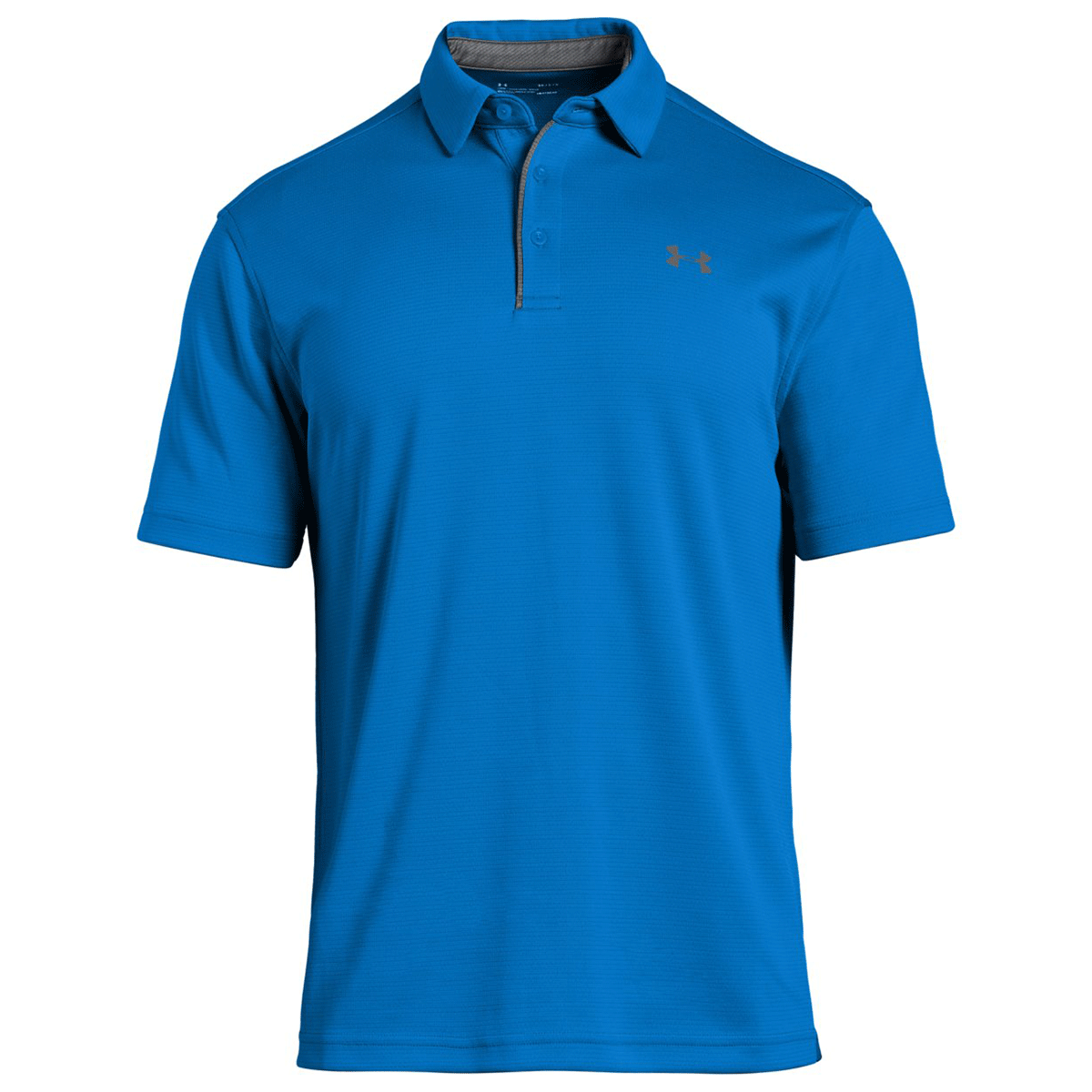 Under Armour Mens Golf Tech Wicking Textured Soft Light Polo Shirt - Picture 25 of 116